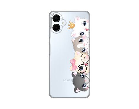 Silikonska futrola PRINT Skin - Samsung A065F Galaxy A06 Cats.