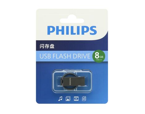 USB flash memorija Philips 2.0 8GB single port (FM30UA008S/93-L) (MS).