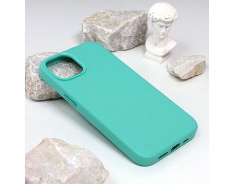 Futrola Beautiful Shine Leather iPhone 14 mint.