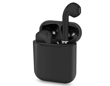 Bluetooth slusalice Airpods i12 TWS crne HQ.