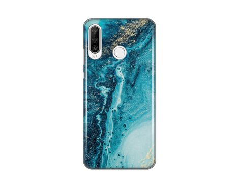 Silikonska futrola PRINT - Huawei P30 Lite Pretty Marble.