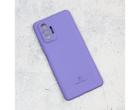 Silikonska futrola Teracell Giulietta - Xiaomi Redmi Note 10 Pro/Redmi Note 10 Pro Max mat ljubicasta.