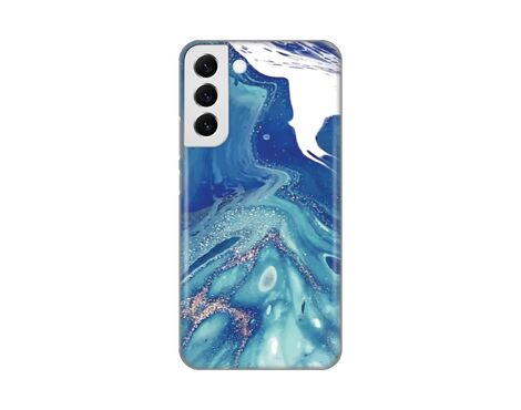 Silikonska futrola PRINT - Samsung Galaxy S22 Plus Blue Marble.