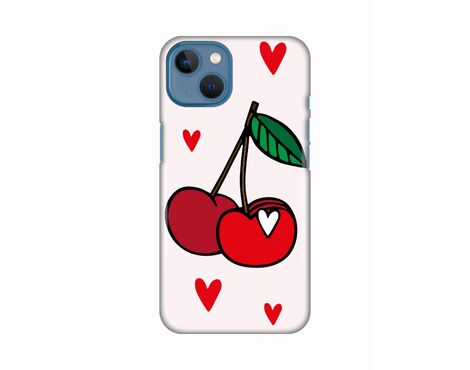 Silikonska futrola PRINT - iPhone 13 Cherry.