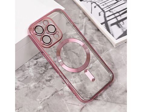 Futrola Magsafe Lux - iPhone 16 Pro roze.