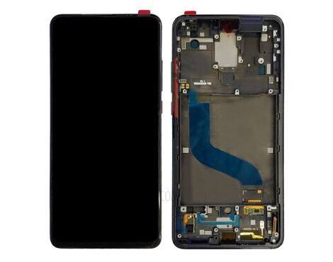 LCD displej (ekran) - Xiaomi Redmi K20/K20 Pro/Mi 9T/Mi 9T Pro + touchscreen + frame black (crni) (OLED).