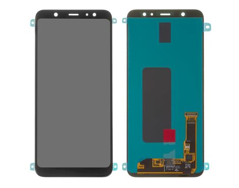 LCD displej (ekran) - Samsung A605/Galaxy A6+ 2018+touch screen crni OLED.