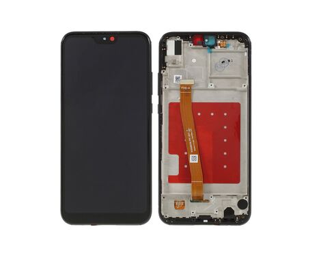 LCD displej (ekran) - Huawei P20 Lite +touch screen crni+frame crni.