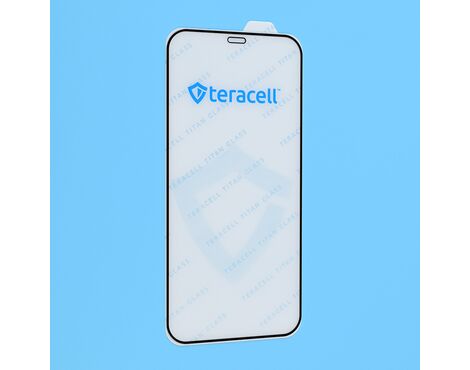 Zastitno staklo Tempered glass Teracell Titan 2.5D 10u1 iPhone 12/12 Pro 6.1 crni.