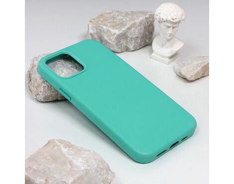 Futrola Beautiful Shine Leather iPhone 12 6.1 mint.