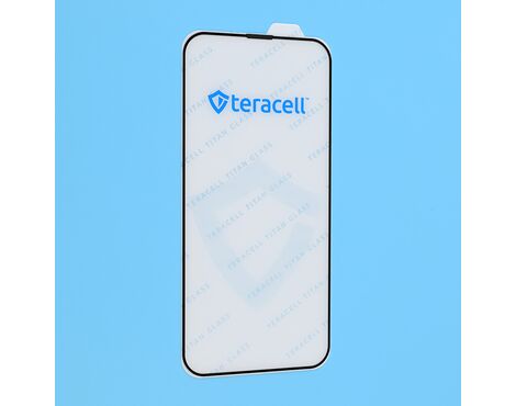 Zastitno staklo Tempered glass Teracell Titan 2.5D 10u1 iPhone 13/13 Pro/14 6.1 crni.