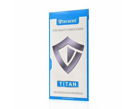 Zastitno staklo Tempered glass Teracell Titan 2.5D 10u1 Samsung Galaxy S22/S911B Galaxy S23 crni (fingerprint unlock).