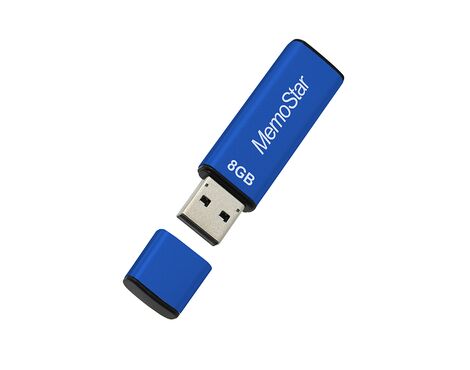 USB Flash memorija MemoStar 8GB CUBOID plava (MS).