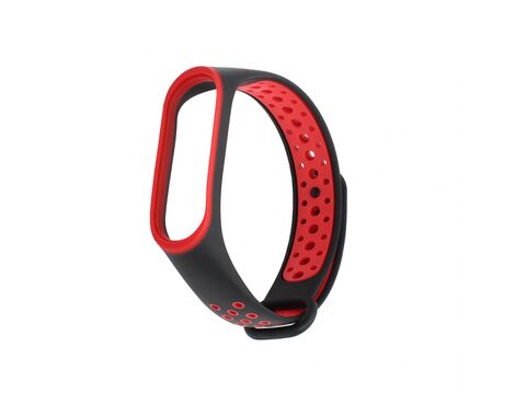 Narukvica - smart watch Xiaomi Mi Band M3/M4 crno crvena.