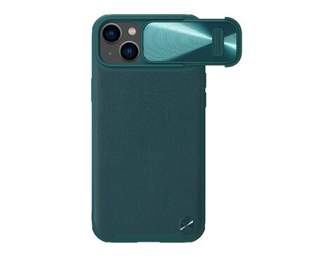 Futrola Nillkin Cam Shield Leather S - iPhone 14 Plus (6.7) zelena (MS).