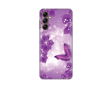 Silikonska futrola PRINT - Samsung A146B Galaxy A14 4/5G Butterfly And Flowers.