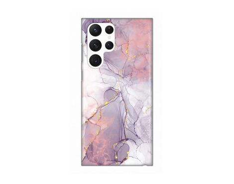 Silikonska futrola PRINT - Samsung S908 Galaxy S22 Ultra 5G Pink Marble.