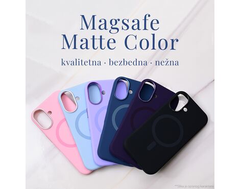 Futrola Magsafe mat Color iPhone 13 lila.