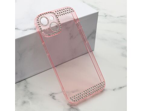 Futrola DIAMOND SIDE - iPhone 14 (6.1) roze (MS).