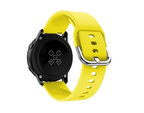 Narukvica - smart watch Silicone Solid 22mm zuta (MS).