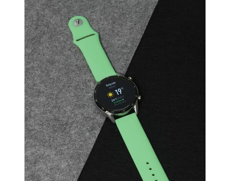 Narukvica plain - smart watch 22mm zelena.