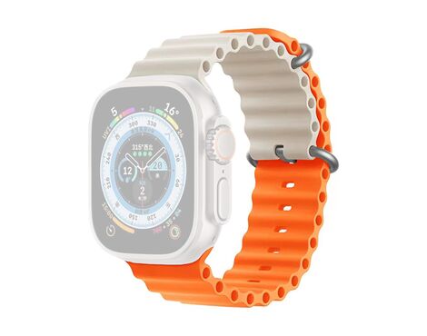 Narukvica Moye Smart Watch Ocean Strap 44/45/49mm Orange/ Starlight.