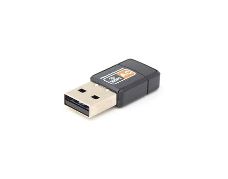 Wireless dual band adapter bez antene USB 2.4GHz 5GHz 600Mb.