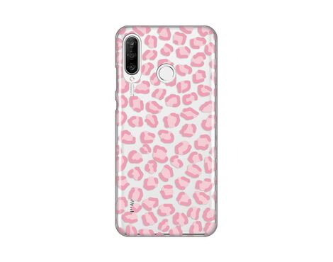 Silikonska futrola PRINT Skin - Huawei P30 Lite Pink Cheetah.