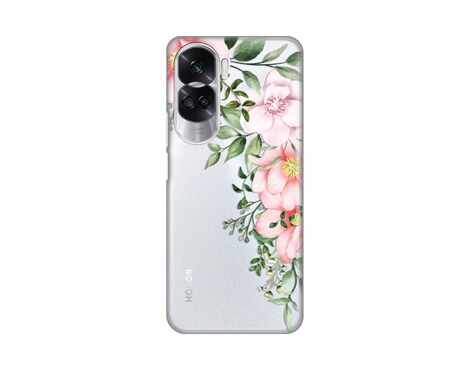 Silikonska futrola PRINT Skin - Huawei Honor 90 Lite Gentle Rose Pattern.