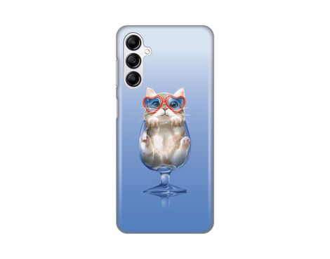 Silikonska futrola PRINT - Samsung A146B Galaxy A14 4/5G Funny Cat.