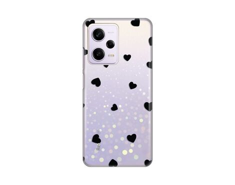 Silikonska futrola PRINT Skin - Xiaomi Redmi Note 12 Pro 5G (EU) Hearts.