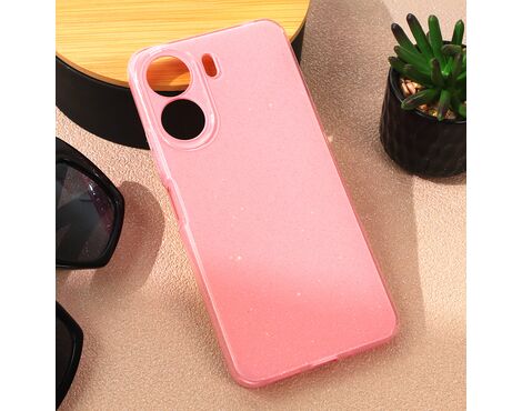 Futrola Sparkle Dust - Xiaomi Redmi 13C roze.