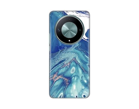 Silikonska futrola PRINT - Huawei Honor Magic 6 lite Blue Marble.