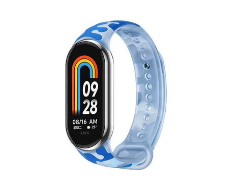 Narukvica - smart watch Xiaomi Mi Band M8/M9 maskirna plava.