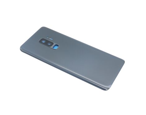 Poklopac baterije - Samsung G965 Galaxy S9 Plus + staklo kamere Titanium grey (NO LOGO) (MS).