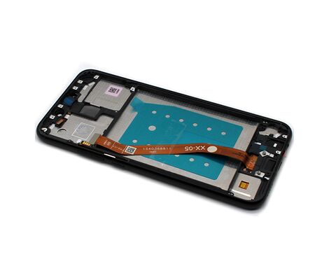 LCD displej (ekran) - Huawei Mate 20 Lite + Touch screen + frame black (crni) (MS).