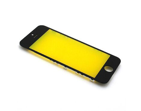 Staklo touchscreen-a - iPhone 5 sa frejmom black (crni) (MS).