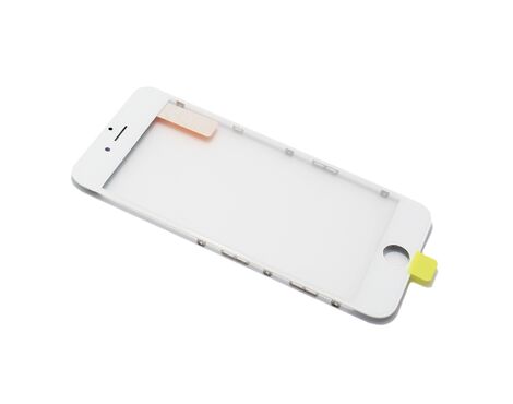 Staklo touchscreen-a - Iphone 6G sa frejmom + oca white (beli) (MS).