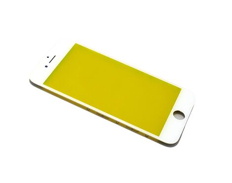 Staklo touchscreen-a - iPhone 8/SE (2020) sa frejmom white (beli) (MS).