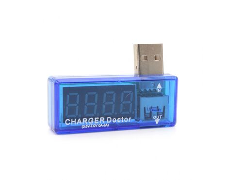 USB tester napajanja ATTEN sa LED prikazom ugaoni.