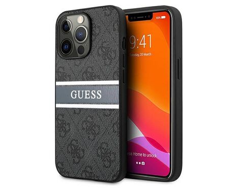 Futrola Guess Stripe - iPhone 13 Pro Max 6.7 siva (GUHCP13X4GDGR).