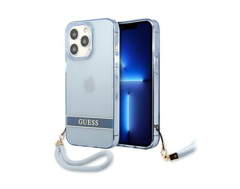 Futrola Guess Hc PC/TPU Translucent - iPhone 13 Pro plava (GUHCP13LHTSGSB).