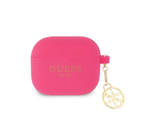 Futrola Guess Silicone - Airpods 3 4G Charm pink (GUA3LSC4EF).