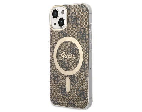 Futrola Guess Hc Magsafe IML 4G Pattern - iPhone 15 braon (GUHMP15SH4STW).