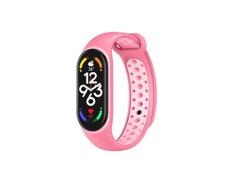 Narukvica - smart watch Xiaomi Mi Band M7 pink.