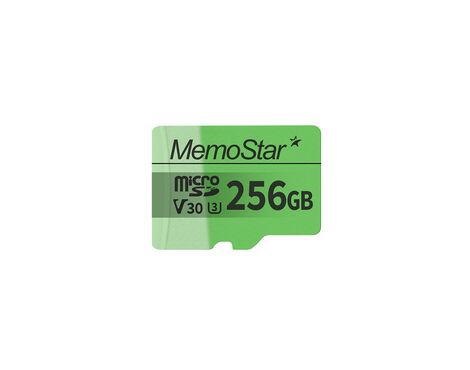 Memorijska kartica MemoStar Micro SD 256GB U3 4K V30 VIDEO (MS).