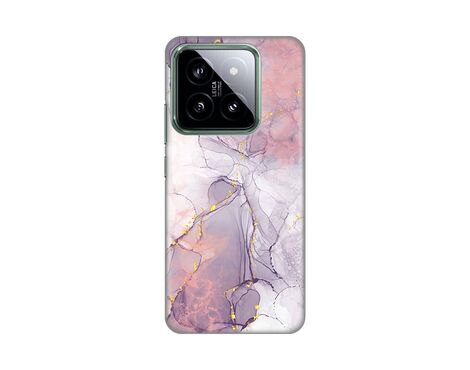 Silikonska futrola PRINT - Xiaomi 14 Pink Marble.