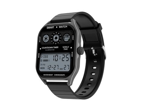 Smart Watch DT99 crni (silikonska narukvica) (MS).