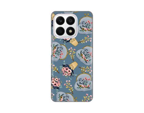 Silikonska futrola PRINT - Huawei Honor X8a Retro Blue.