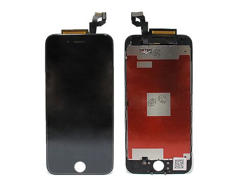 LCD displej (ekran) - Iphone 6S + Touch screen black (crni) high copy (MS).